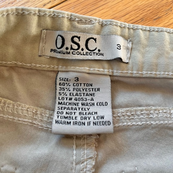 🌻O.S.C. Khaki Pants/Jeggings - Picture 4 of 6